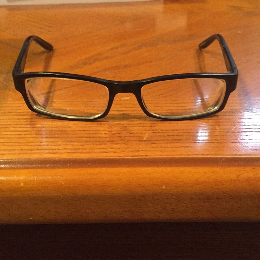 Armani Exchange eyeglasses with traveling case